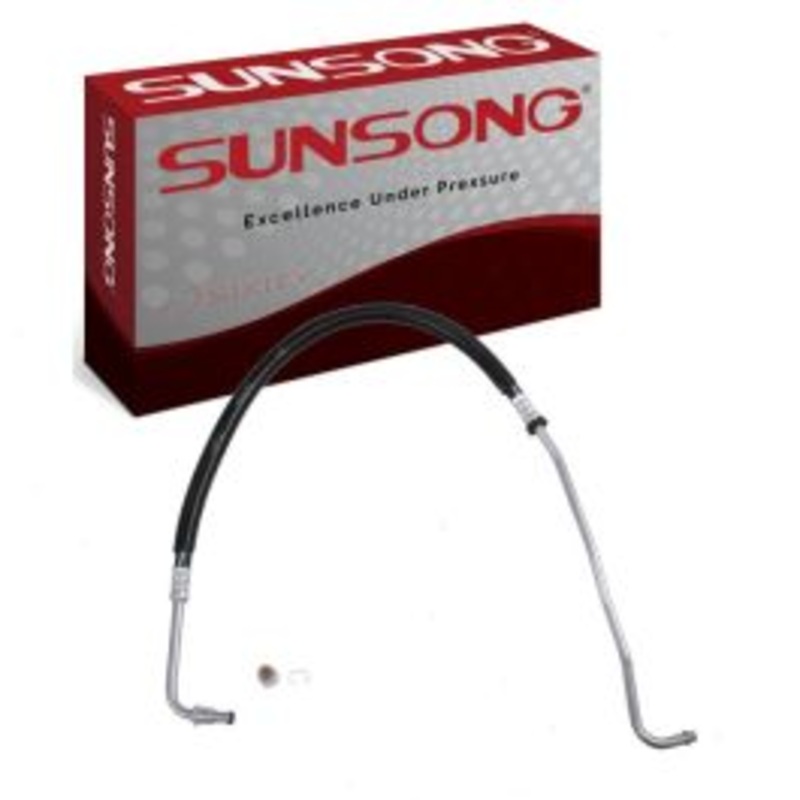 Sunsong Outlet Upper Engine Oil Cooler Hose Assembly for 1996-2000 Chevrolet K3500
