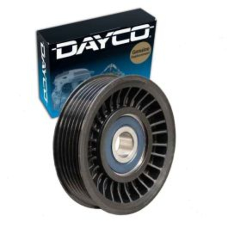 Dayco Grooved Pulley Drive Belt Idler Pulley for 2007-2010 Ford Explorer Sport Trac 4.6L V8