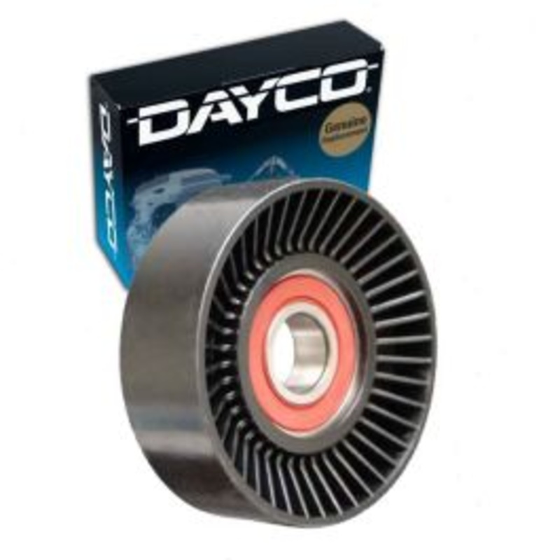 Dayco Drive Belt Idler Pulley for 1990-1996 Ford E-150 Econoline Club Wagon 4.9L 5.0L 5.8L L6 V8