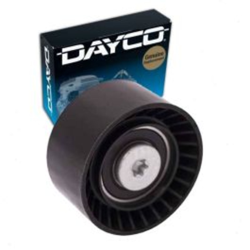 Dayco Left Drive Belt Idler Pulley for 2014-2015 BMW 640i xDrive Gran Coupe