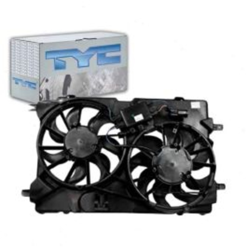 TYC 622390 Dual Radiator & Condenser Fan Assembly