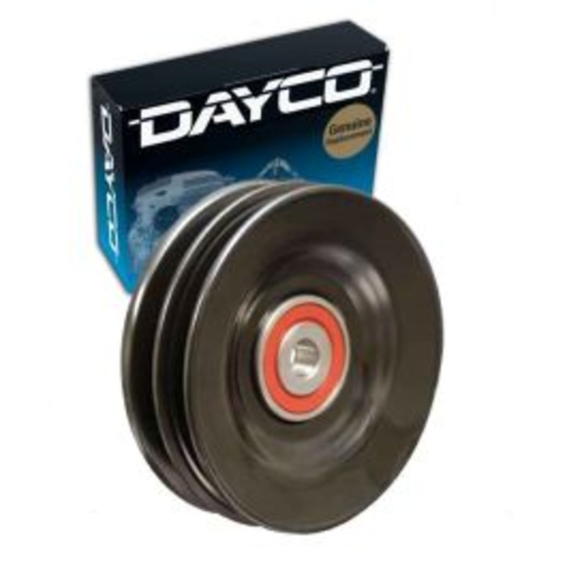 Dayco Drive Belt Idler Pulley for 1985-1991 Dodge D150 3.9L 5.2L 5.9L V6 V8