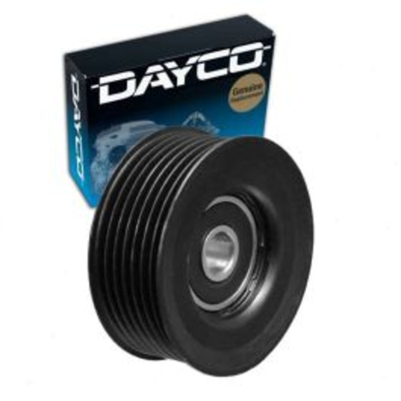 Dayco Grooved Pulley Drive Belt Idler Pulley for 2013 Infiniti EX37