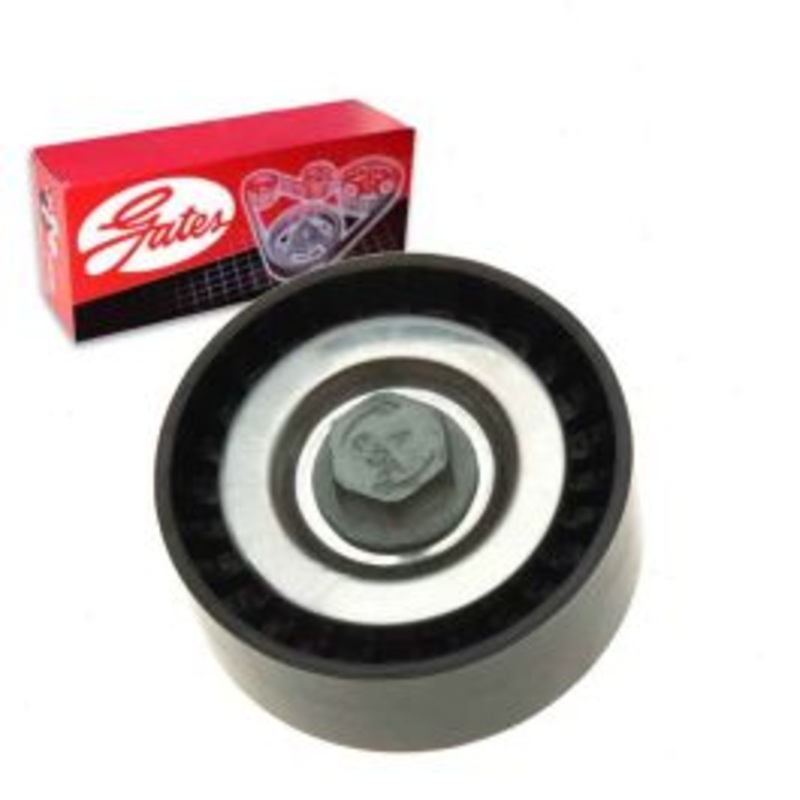 Gates DriveAlign Lower Drive Belt Idler Pulley for 2013-2017 Jeep Patriot 2.0L 2.4L L4