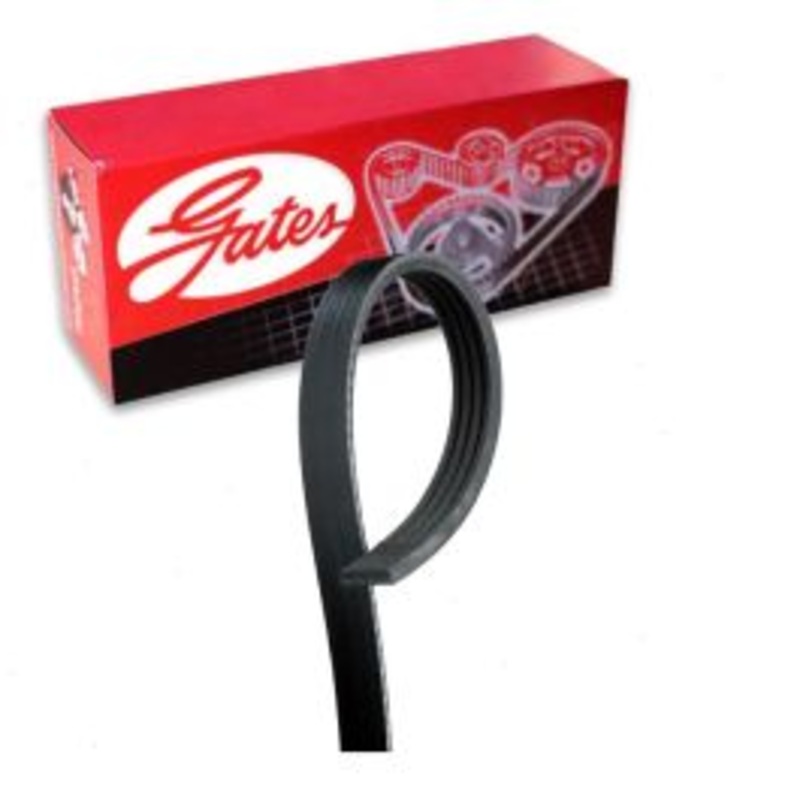 Gates Micro-V Water Pump To Power Steering Serpentine Belt for 1993-1996 Eagle Summit 2.4L L4
