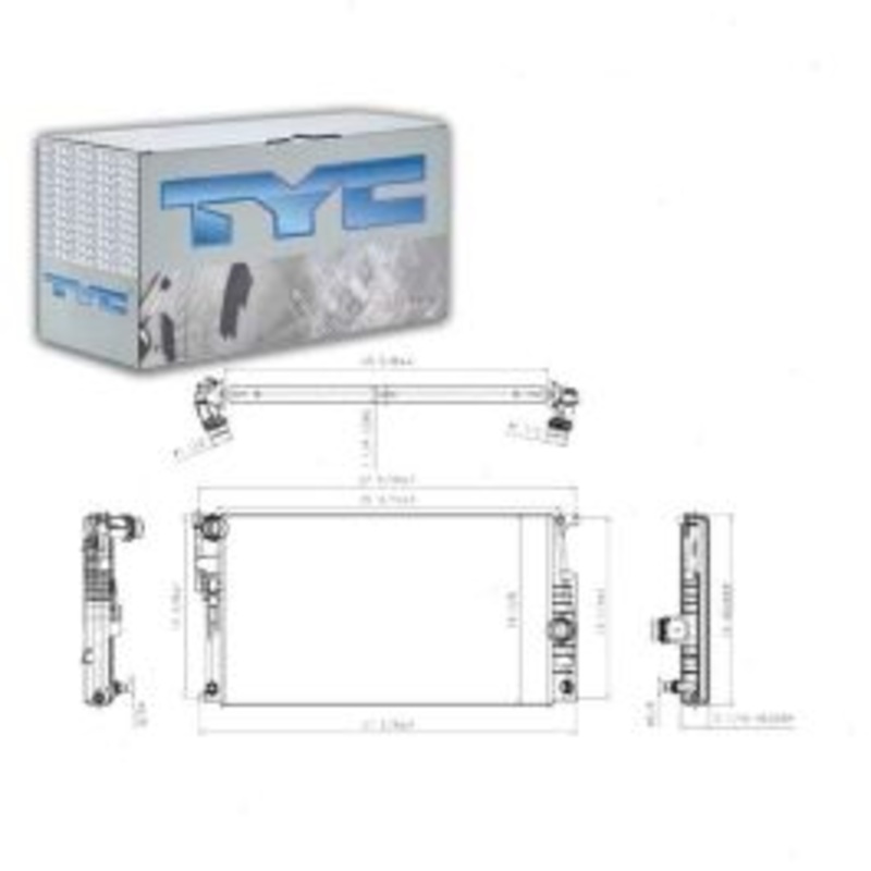 TYC Radiator for 2014-2016 BMW 428i xDrive 2.0L L4