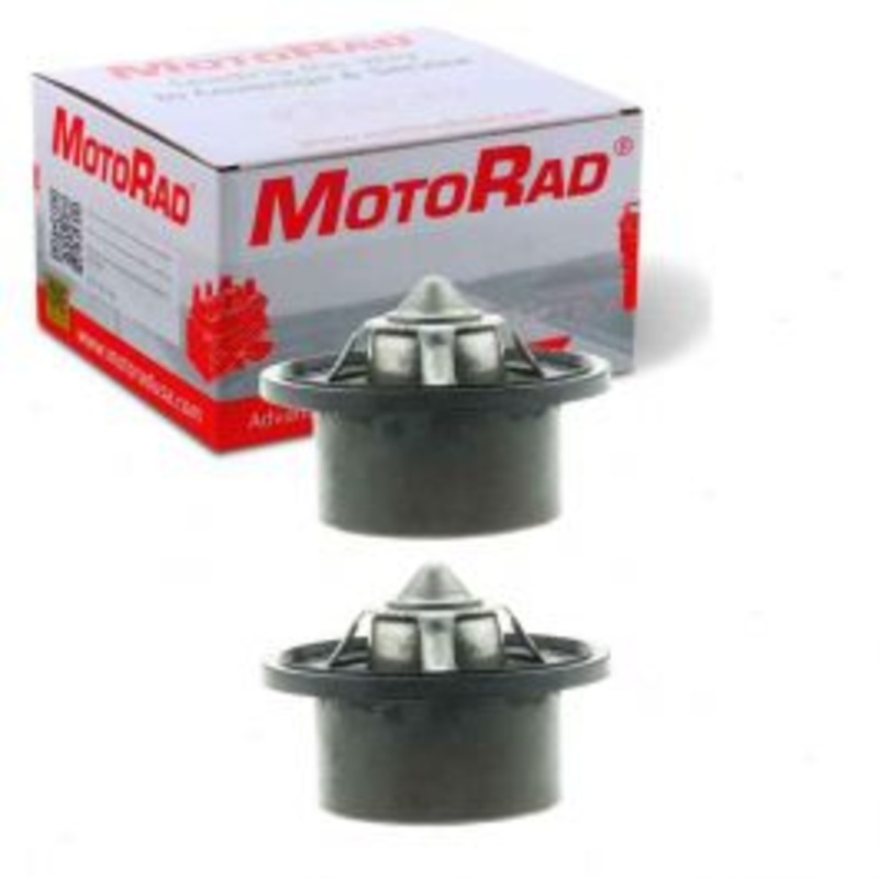 2 pc MotoRad Engine Coolant Thermostats for 2002-2004 Hummer H1