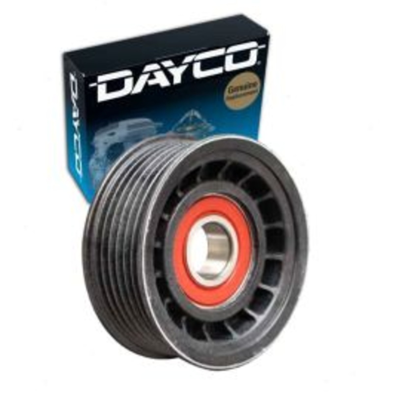 Dayco AC Bypass Drive Belt Idler Pulley for 1996 Chevrolet C2500 Suburban 7.4L V8