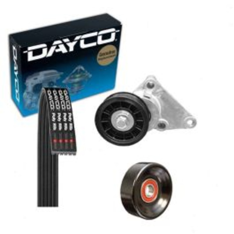 Dayco Main Drive Serpentine Belt Drive Component Kit for 2002-2006 Chevrolet Avalanche 1500 5.3L V8