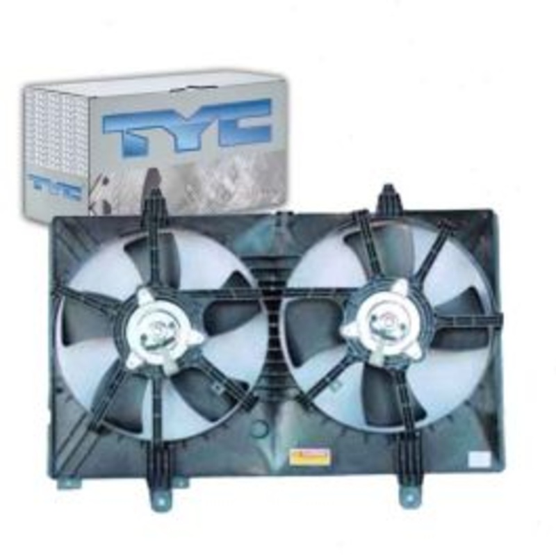 TYC 620760 Dual Radiator & Condenser Fan Assembly
