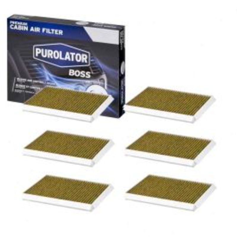 6 pc Purolator BOSS PBC36179 Cabin Air Filters