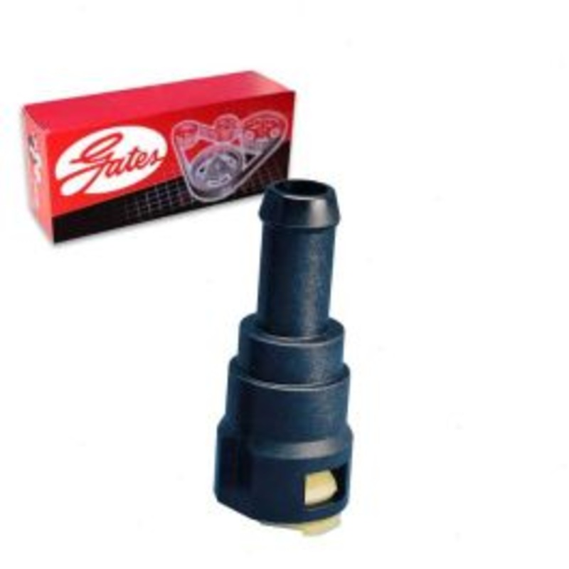 Gates Quick-Lok Engine To Heater HVAC Heater Hose Connector for 2006-2010 Hummer H3 3.5L 3.7L L5