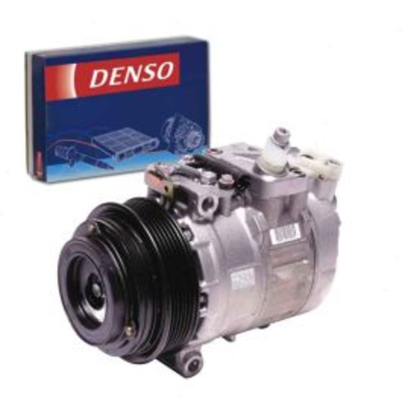 DENSO AC Compressor & Clutch for 1997-1999 Mercedes-Benz S500 5.0L V8