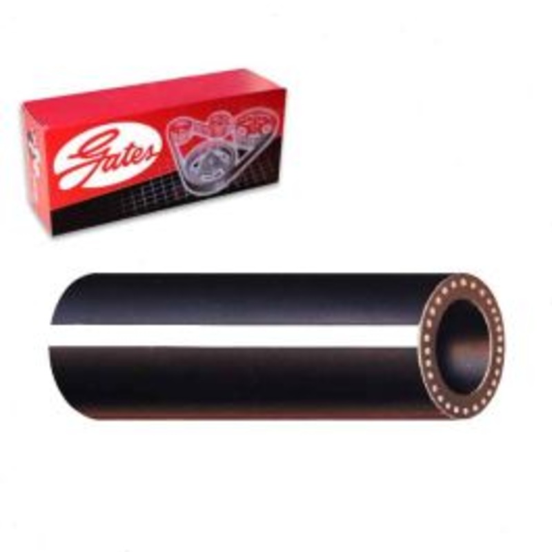 Gates Safety Stripe Throttle Body To Intake Manifold HVAC Heater Hose for 1986 Ford F-200 5.0L 5.8L V8