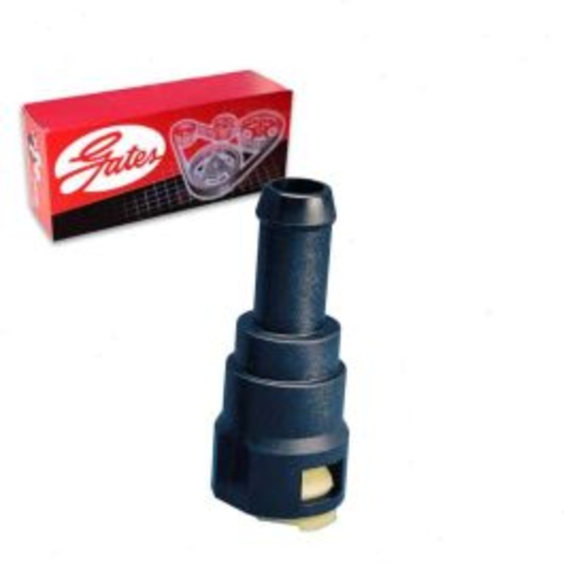 Gates Quick-Lok Heater To Pipe-1 HVAC Heater Hose Connector for 2003-2005 Isuzu Ascender 4.2L L6