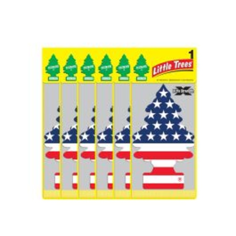 Little Trees X-tra Strength Vanilla Pride Large Air Freshener - 6 pack