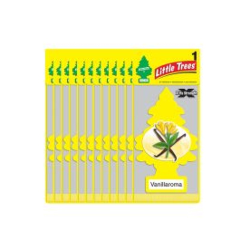 Little Trees X-tra Strength Vanillaroma Large Air Freshener - 12 pack
