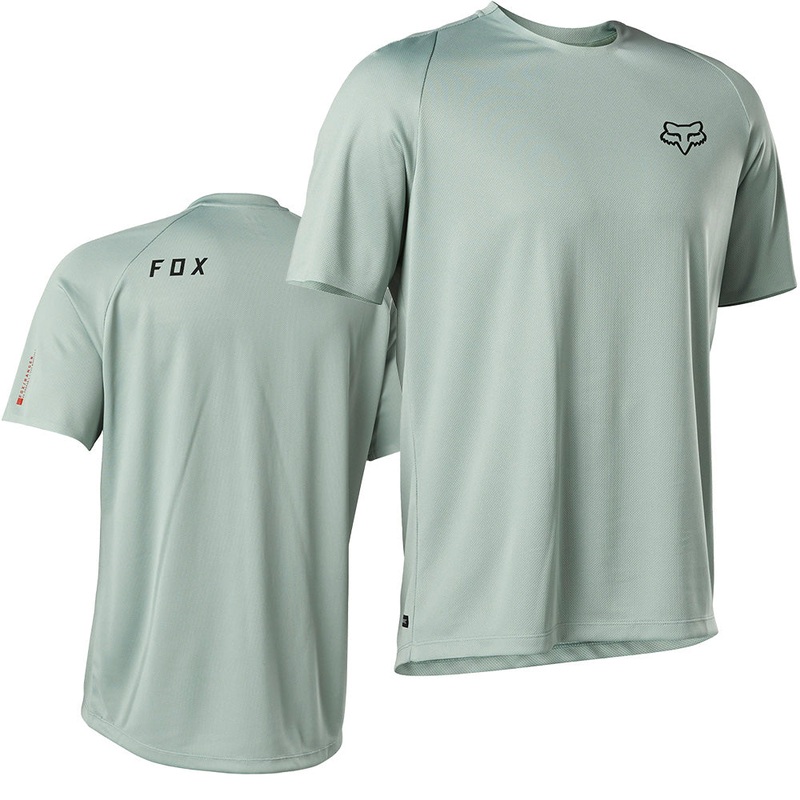 Fox Ranger Power Dry Short Sleeve Jersey - M - Eucalyptus