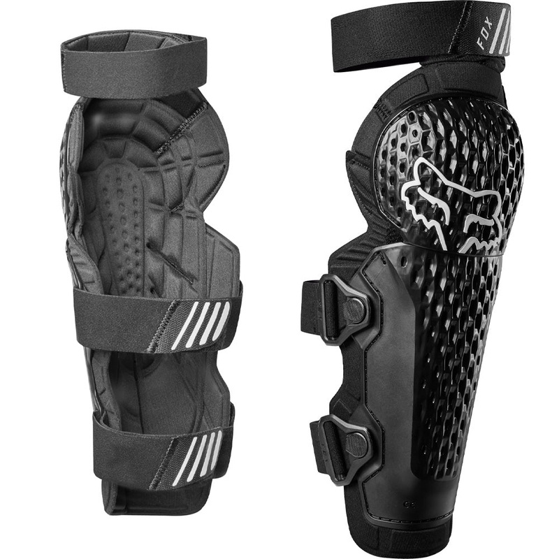 Fox Titan Race Knee Guards - S-M - Black