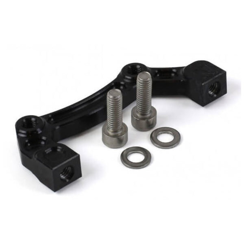 Hope IS Frame Or Fork To Post Caliper Brake Mount - F 160-200mm - R 140-180mm 160-200mm - Mount N - Black