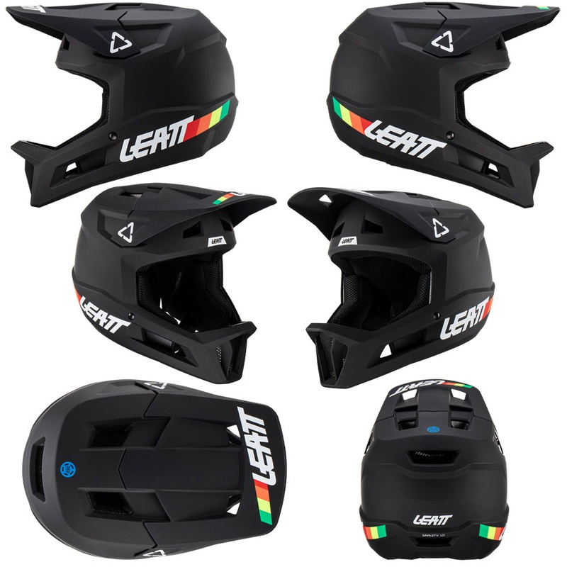 Leatt MTB Gravity 1.0 Helmet - XS - Black