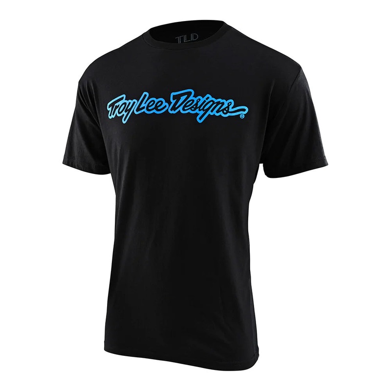 TLD Signature Tee - L - Black Heather